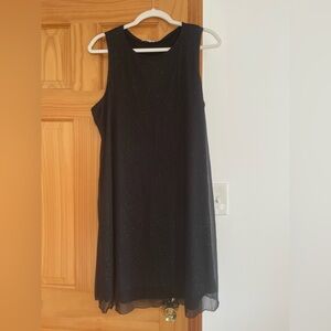 Elegant Black Sleeveless Dress